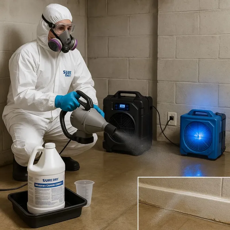 Sanitization and Odor Removal process in Kaukauna, WI