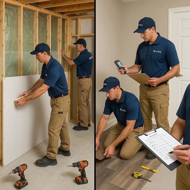 Repairs and Reconstruction process in Kaukauna, WI